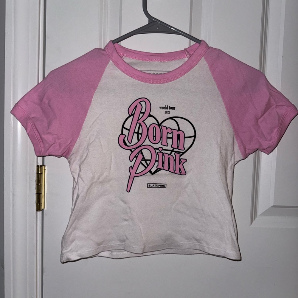 Women’s Blackpink Born Pink Tour Crop Top